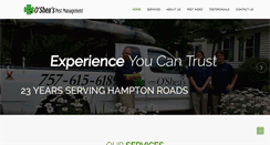 Desktop Screenshot of osheaspest.com